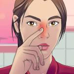 Синяки после ринопластики