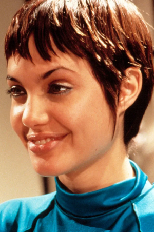 Анджелина в 1995 Анджелина в 1995