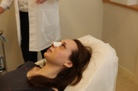 Юлия на послеоперационном осмотре