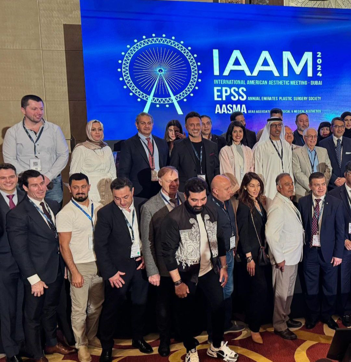 Российский пластический хирург Вардан Хачатрян на международном конгрессе в Дубае